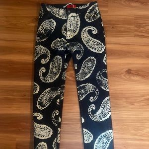 424 on Fairfax blue paisley denim